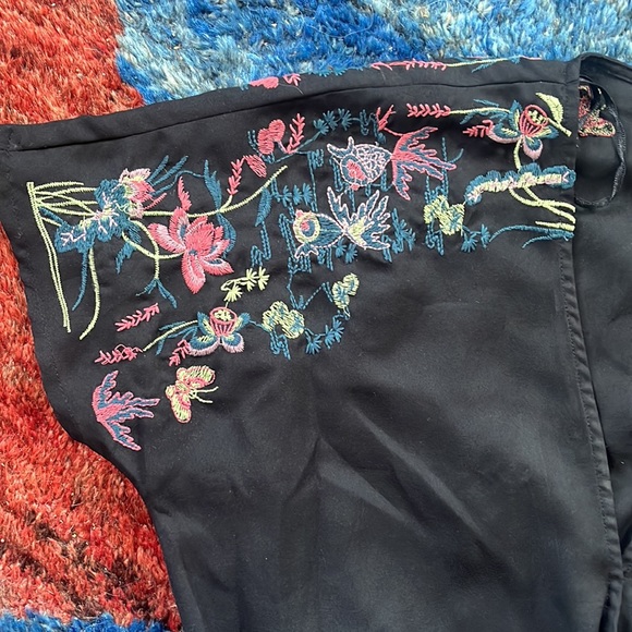 Zara embroidered jumpsuit - Picture 5 of 11